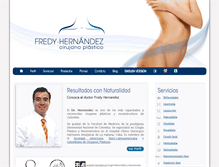 Tablet Screenshot of fredyhernandez.com